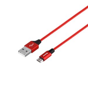 Кабель USB baseus CAMYW-B USB to micro 2 A 1.5M червоний