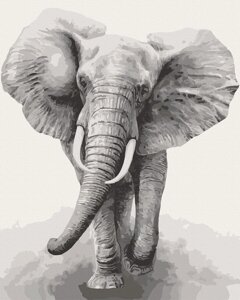 Картина за номерами Art Craft "Африканський слон" 40х50 см 11629-AC
