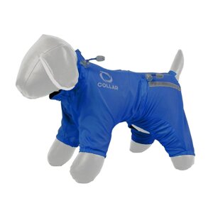 Комбінезон Collar для собак Демісезонний М 35 Мітельшнауцер французький бульдог Синій