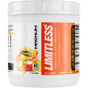 Комплекс до тренування Magnum Nutraceuticals Limitless 504 g /20 servings/ Peach Mango Rush