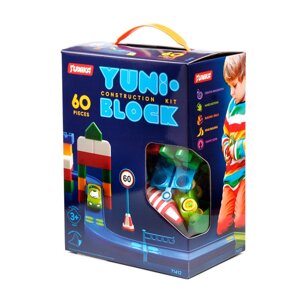 Конструктор дитячий Юніка YUNI-BLOK 71412 60 великих деталей