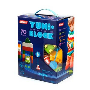 Конструктор дитячий Юніка YUNI-BLOK 71429 70 великих деталей