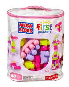 Конструктор First Builders рожевий Mega Bloks IR29803