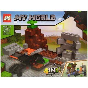 Конструктор "Minecraft" Bambi 64001-1 105 деталей Вид 4