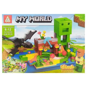 Конструктор "MINECRAFT" Bambi 66080, 220 деталей Вид 4