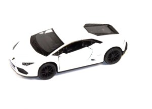 Машинка KINSMART Lamborghini Huracan біла (KT5382W)