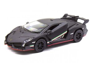 Машинка Kinsmart Lamborghini Veneno 1:36 KT5367W Чорний