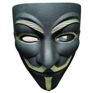 Анонімна маска-тенденція чорний