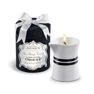 Масажна свічка з пряно-фруктовим ароматом Petits Joujoux — Orient Pomegranate and White Pepper 190 г (SO3144)
