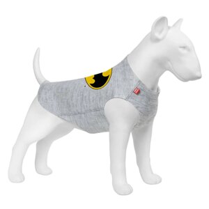Футболка для собак Waudog одяг Бетмен Логотип S30 B 54-60 см з 33-38 см