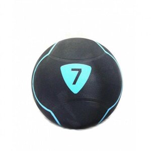 Медбол livepro SOLID medicine BALL чорний 7 кг LP8110-7