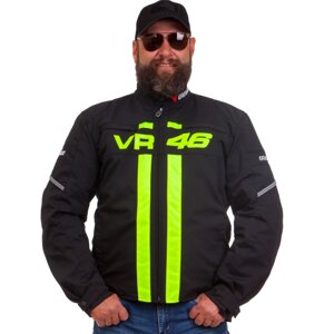 Motortork текстиль з захистом DAINESE VR-46 M-44-46 black-salad PT1488