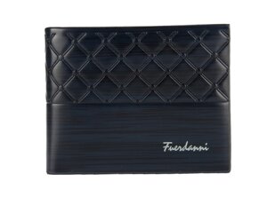 Чоловічий гаманець BAELLERRY Fuerdanni Style чоловічий шкіряний гаманець Short Синій (SUN0241)