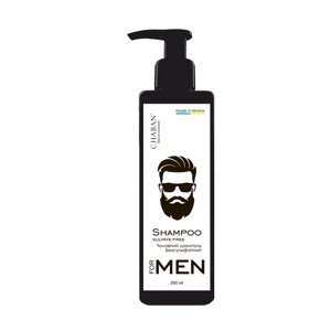 Чоловічий натуральний шампунь для волосся Chaban "For Men" 250 ml 00199