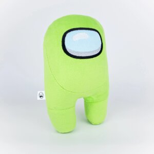 М'яка іграшка Weber Toys космонавт Among Us 20 см Зелений (WT6674)