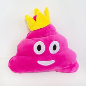 М'яка іграшка Weber Toys смайлик emoji Принцеса 16см (WT614)
