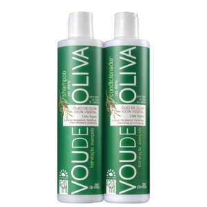 Набір для сухого волосся Griffus Kit Shampoo+Condicionador Linha Vegana Vou de Oliva 420 ml (42900)