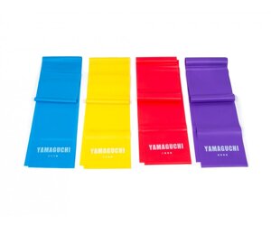 Набір еластичних стрічок для фітнесу Yamaguchi Band FIT Різнобарвний