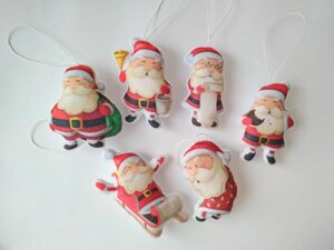 Набір іграшок з фетру "Санта Клауси" Pugovichok (SUN2420)