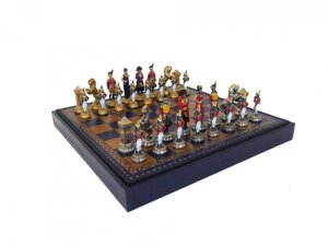 Набір з 3 ігор шахи, шашки, нарди ITALFAMA Наполеон 48 х 48 см (1957222GN)