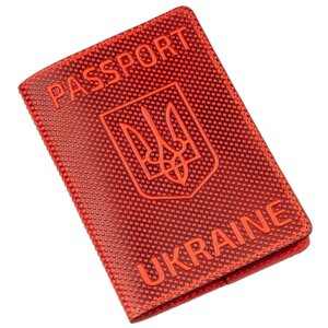 Паспортна обкладинка Shvigel 13958 з тисненням шкіри з тисненням точки