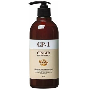 Очисний шампунь для волосся з імбиром Ginger Purifying Shampoo Esthetic House CP-1 500 мл