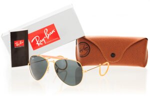 Окуляри Ray Ban 3030green-gold (o4ki-8548) Золотий