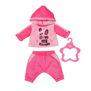 Одяг для ляльки Спортивний костюм для бігу pink BABY born DD657356