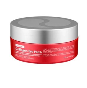 Омолоджувальні патчі з колагеном Red Lacto Collagen Eye Patch Medi-Peel 60 шт.