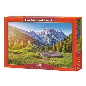 Пазли Castorland "Літо в Альпах" 500 елементів 47 х 33 см B-53360