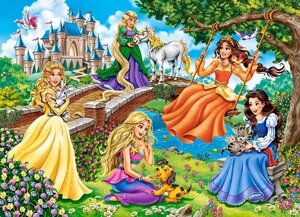 Пазли Castorland "Принцеси в саду" 70 елементів B-070022