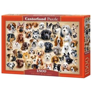 Пазли Castorland "Собаки" 1500 елементів 68 х 47 см C-151943