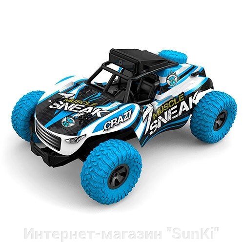 Радіокерована іграшка SUNROZ дитячий автомобіль на р/у 1:10 Синій (SUN1778) - вартість