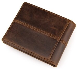 Чоловічий гаманець Vintage 14225 коричневий