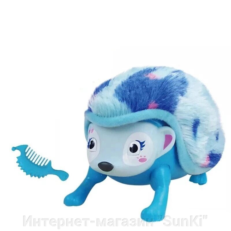 Інтерактивна іграшка SUNROZ HEDGEHOG їжачок Блакитний (SUN5354) - відгуки