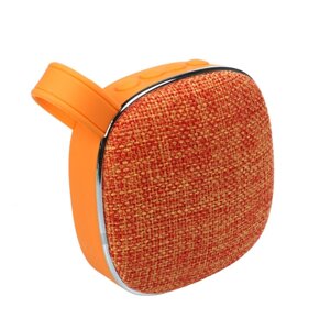 Портативна Bluetooth колонка SUNROZ Fabric Mini Speaker 3W Помаранчевий (SUN4263)