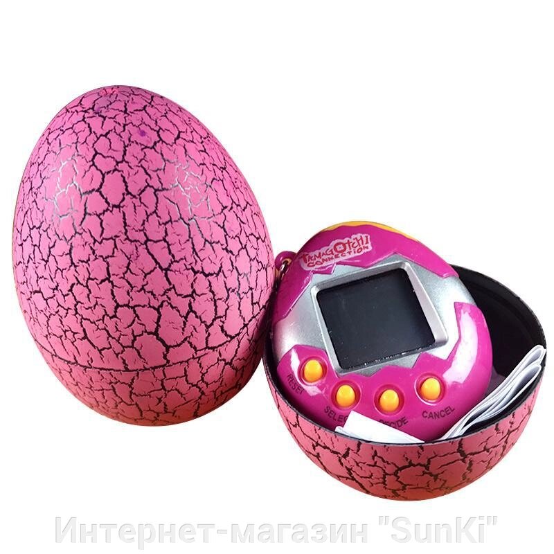 Електронна гра Tamagotchi Тамагочі Віртуальний вихованець в яйці Рожевий (SUN0120) - розпродаж
