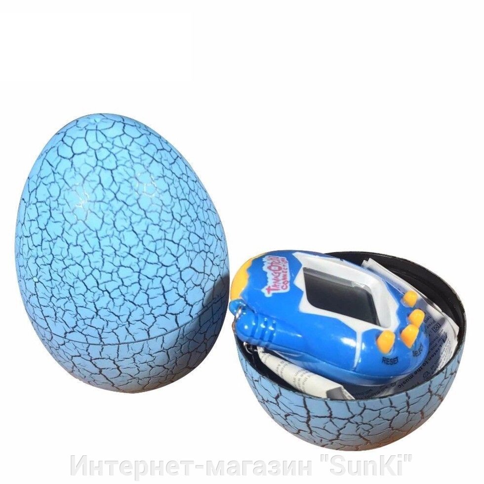 Електронна гра Tamagotchi Тамагочі Віртуальний вихованець в яйці Синій (SUN0119) - переваги