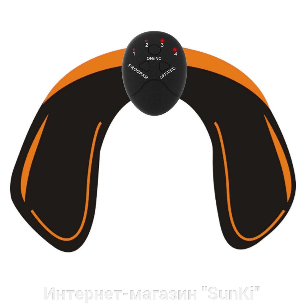 Миостимулятор SUNROZ Beauty Hips для тренування м&#039;язів стегон і сідниць EMS Trainer (SUN1210) - наявність