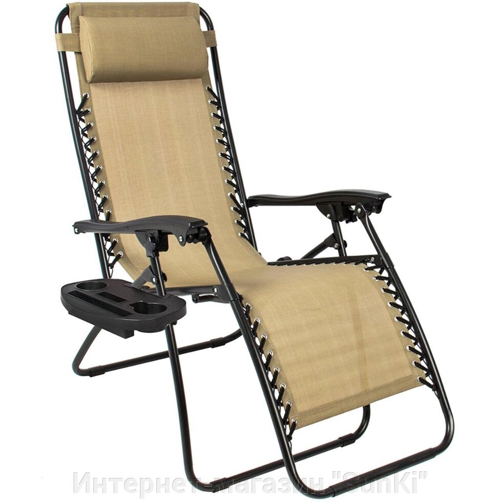 Крісло OU YI JIA Camping Chair крісло з навісом для кемпінгу, Бежеве (SUN0369) - Інтернет-магазин &quot;SunKi&quot;