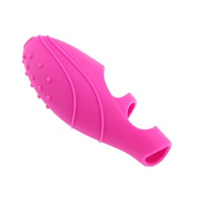 Насадка на палець SUNROZ Dancer Finger Vibrator для сквірта з вібрацією Рожевий (SUN6259)