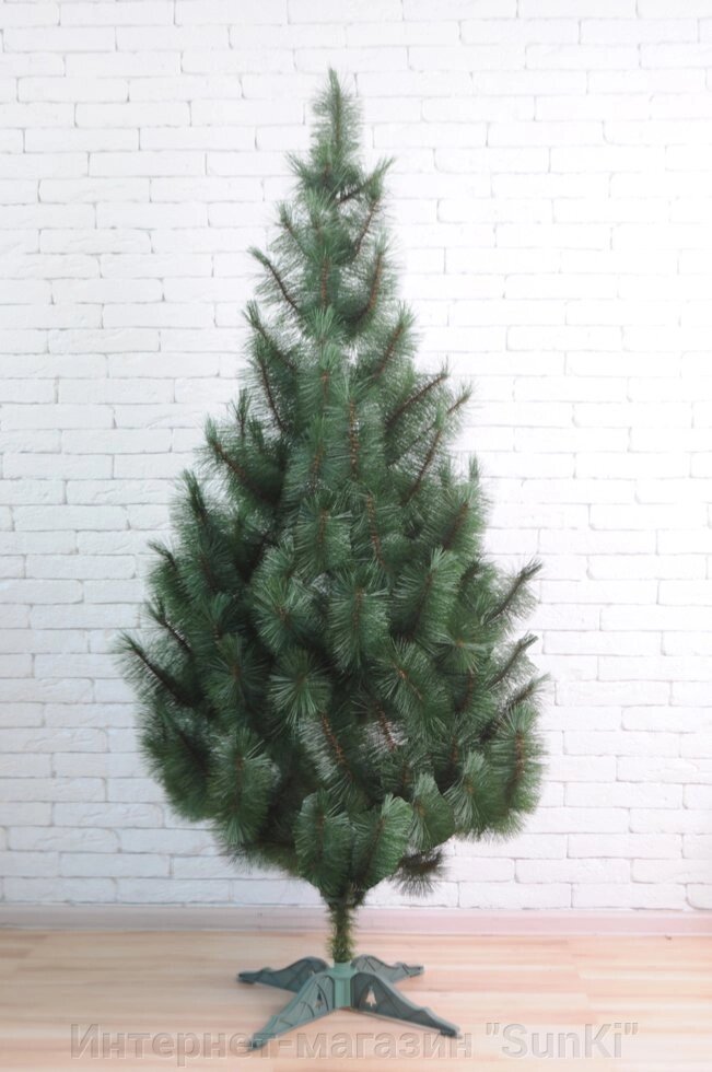 Искусственная елка SUNROZ Новогодняя сосна 2м Зеленая (SUN5910) - доставка