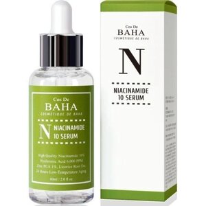 Протизапальна сироватка для жирної шкіри Cos De BAHA Niacinamide 10 Serum 60 мл