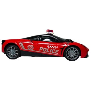 Радіокерована машина RC Toys Поліція 3.7 V 27 Мhz USB Red (124623)