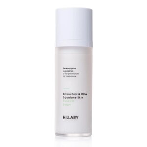 Регенерувальна сироватка з біоретинолом і скваланом Bakuchiol&Olive Squalane Skin Renewal Serum Hillary 30