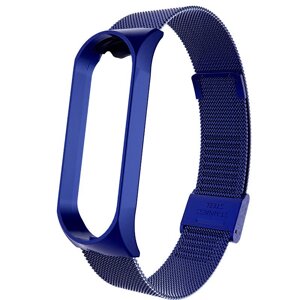 Ремішок Milanese Loop Strap для Xiaomi Mi Band 5 / 6 Blue
