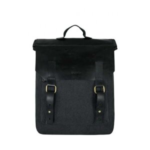 Рюкзак Exodus Leather Canvas Сірий R0503Ex021 28 Х 38 Х 11 см