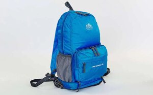 Рюкзак-сумка на пояс 3в1 planeta-sport V-35 л COLOR LIFE 6164 Блакитний