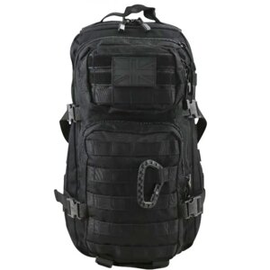 Рюкзак тактичний Kombat UK Small Assault Pack 28 л Чорний (1000-kb-sap-blk)