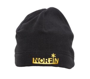 Шапка Norfin Fleece (черная) р. L